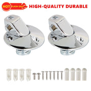 DURAFORCE Sunvisor Support Brackets Kit Chrome For 1967-1969 Camaro Firebird 14PCS