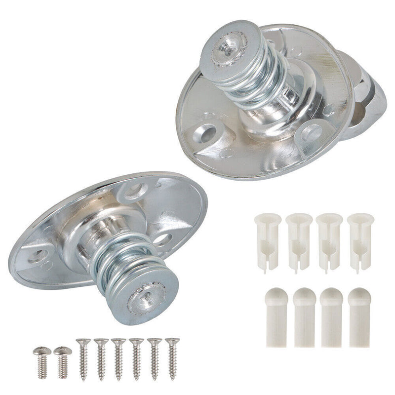 DURAFORCE Sunvisor Support Brackets Kit Chrome For 1967-1969 Camaro Firebird 14PCS