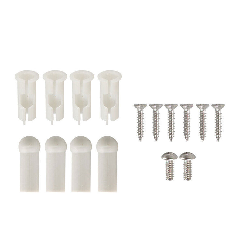 DURAFORCE Sunvisor Support Brackets Kit Chrome For 1967-1969 Camaro Firebird 14PCS
