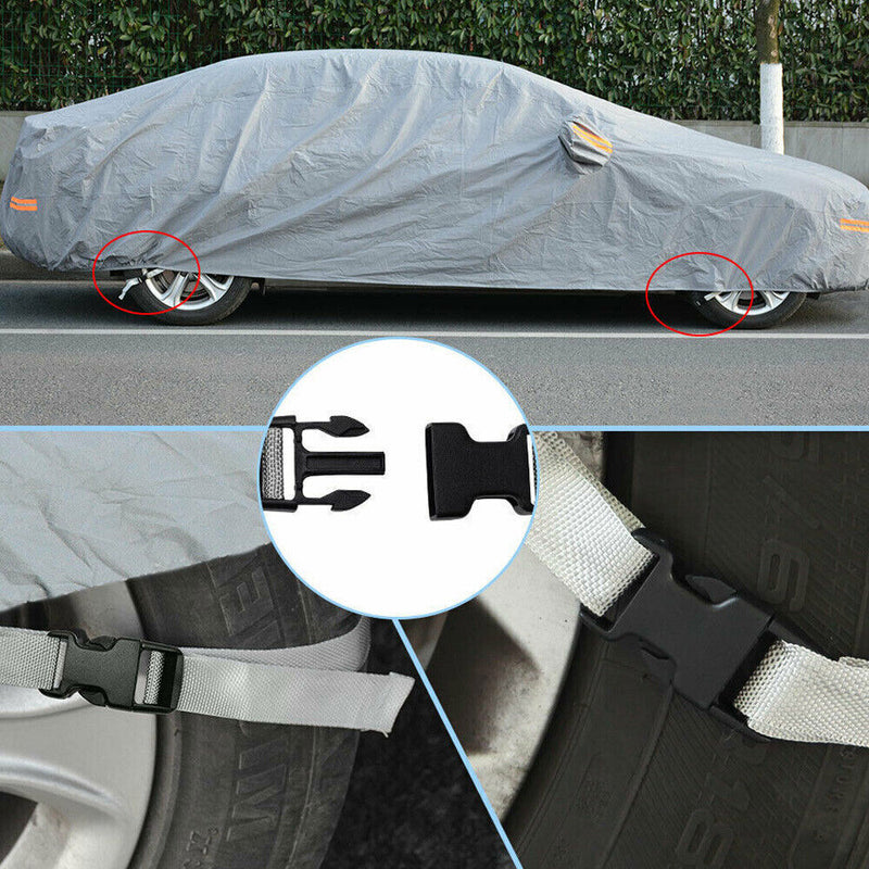 DURAFORCE 3XXL 7 Layers Full Car Cover Outdoor Rain UV Waterproof Scratch