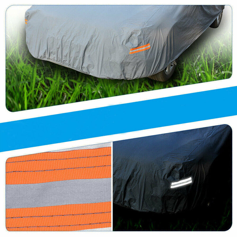 DURAFORCE 3XXL 7 Layers Full Car Cover Outdoor Rain UV Waterproof Scratch
