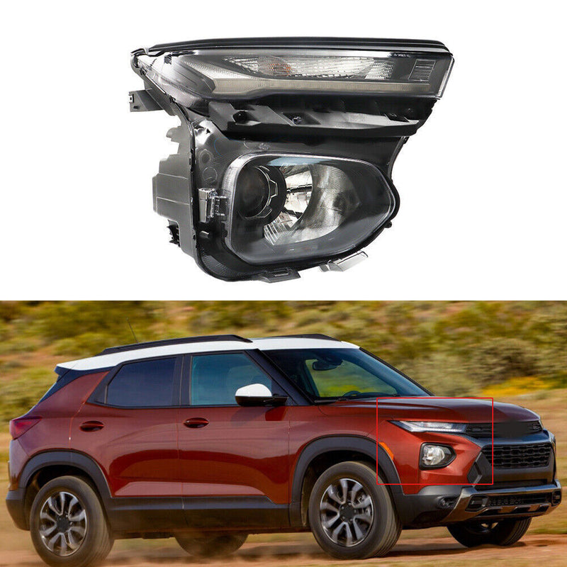 DURAFORCE Right Headlight For 2021-2023 Chevy Trailblazer Halogen Signal W/Bulb