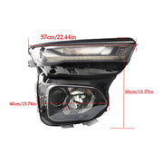 DURAFORCE Right Headlight For 2021-2023 Chevy Trailblazer Halogen Signal W/Bulb