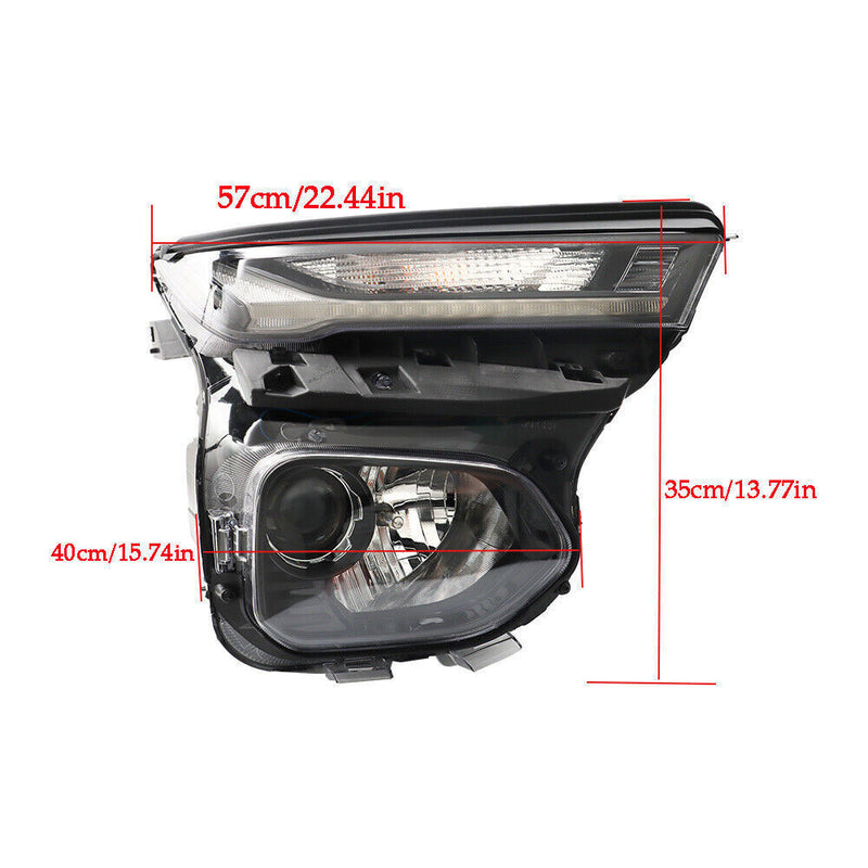 DURAFORCE Right Headlight For 2021-2023 Chevy Trailblazer Halogen Signal W/Bulb