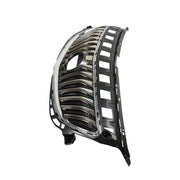 DURAFORCE Front Bumper Upper Grille For 2015-2017 Buick Regal W/O GS Black&Chrome