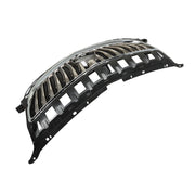 DURAFORCE Front Bumper Upper Grille For 2015-2017 Buick Regal W/O GS Black&Chrome