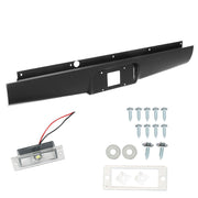 DURAFORCE Rear Steel Bumper Roll Pan For 2004-2012 Chevy Colorado / GMC Canyon