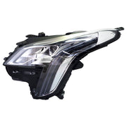 DURAFORCE Left Headlight For 2018-2019 Cadillac XTS LED DRL Signal Chrome Clear