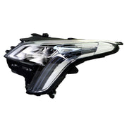 DURAFORCE Left Headlight For 2018-2019 Cadillac XTS LED DRL Signal Chrome Clear
