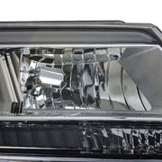 DURAFORCE Right+Left Headlights For 2016-18 Ford Explorer Halogen W/LED DRL Chrome