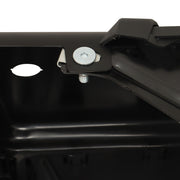 DURAFORCE Rear Step Bumper Black For 2019-2021 Chevy Colorado W/Sensor Holes Steel