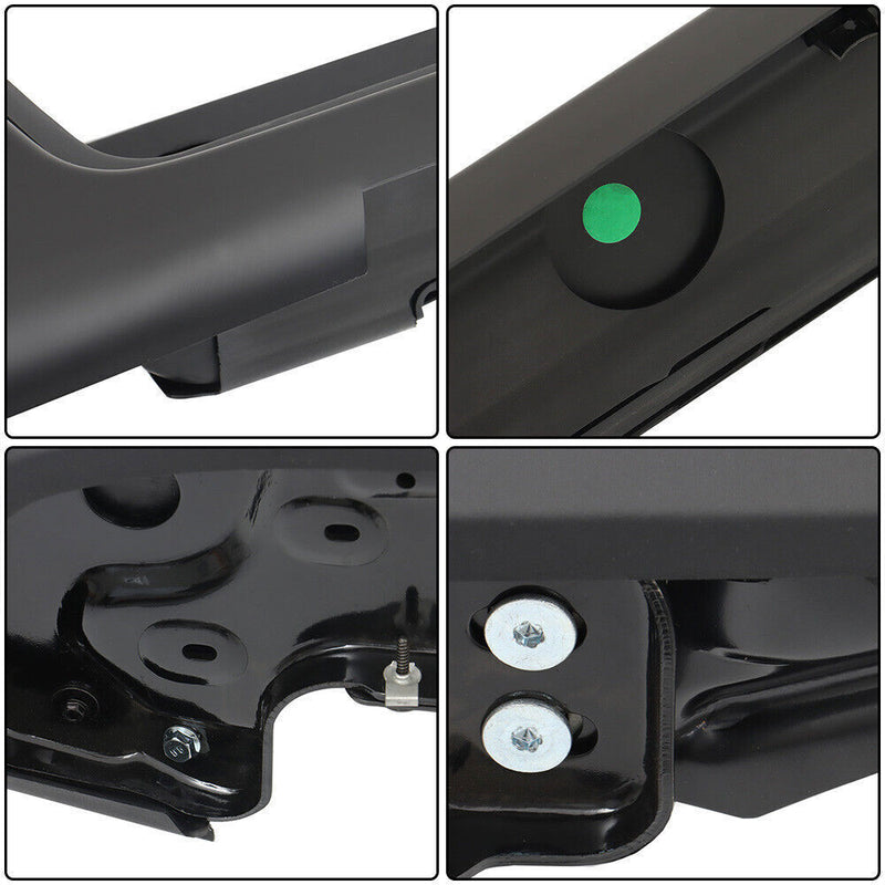 DURAFORCE Rear Step Bumper Black For 2019-2021 Chevy Colorado W/Sensor Holes Steel