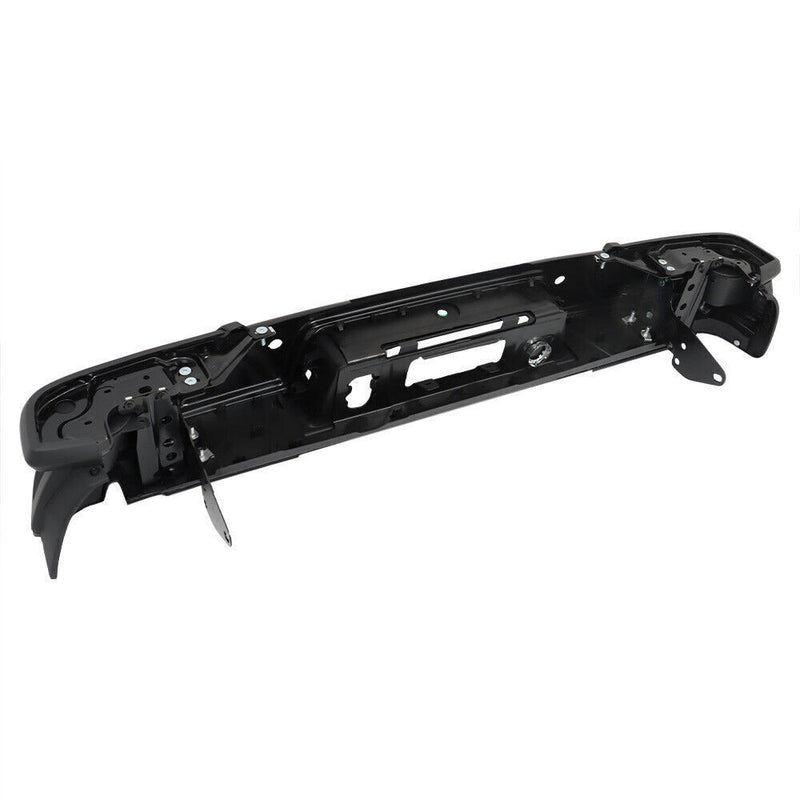 DURAFORCE Rear Step Bumper Black For 2019-2021 Chevy Colorado W/Sensor Holes Steel