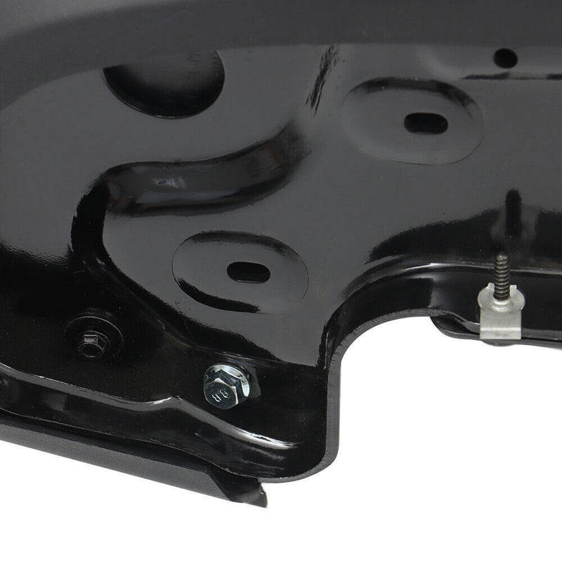 DURAFORCE Rear Step Bumper Black For 2019-2021 Chevy Colorado W/Sensor Holes Steel