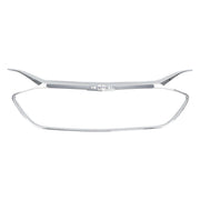 DURAFORCE Front Upper Grille Lower Grille For 2019-2023 Chevrolet Malibu Chrome