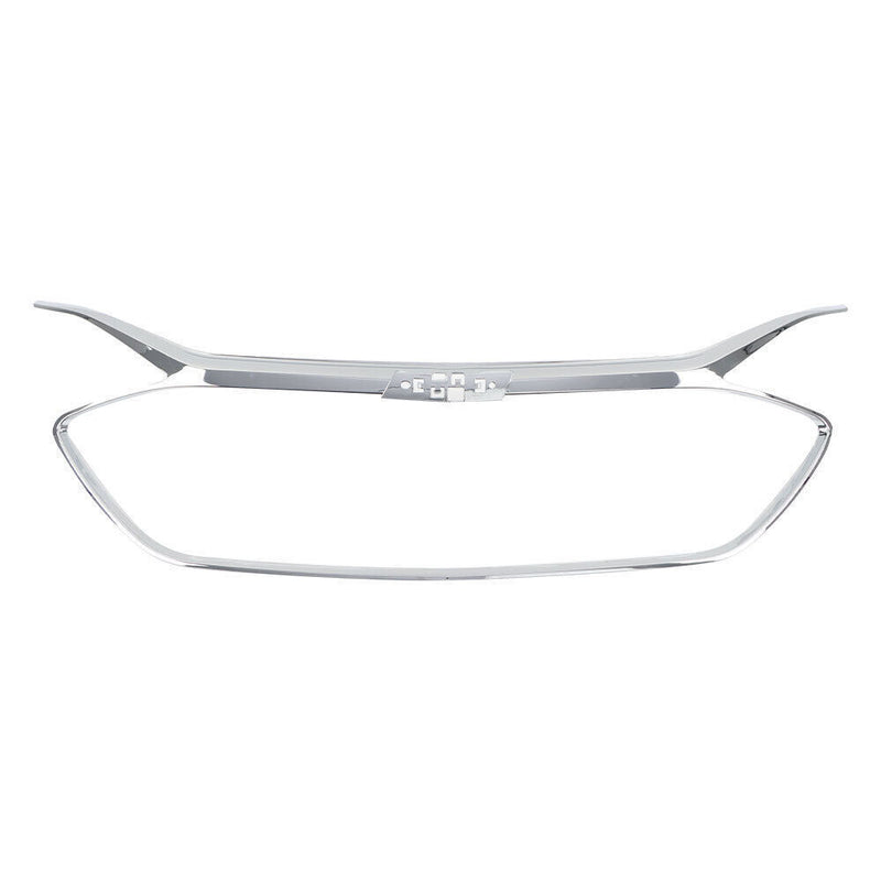 DURAFORCE Front Upper Grille Lower Grille For 2019-2023 Chevrolet Malibu Chrome