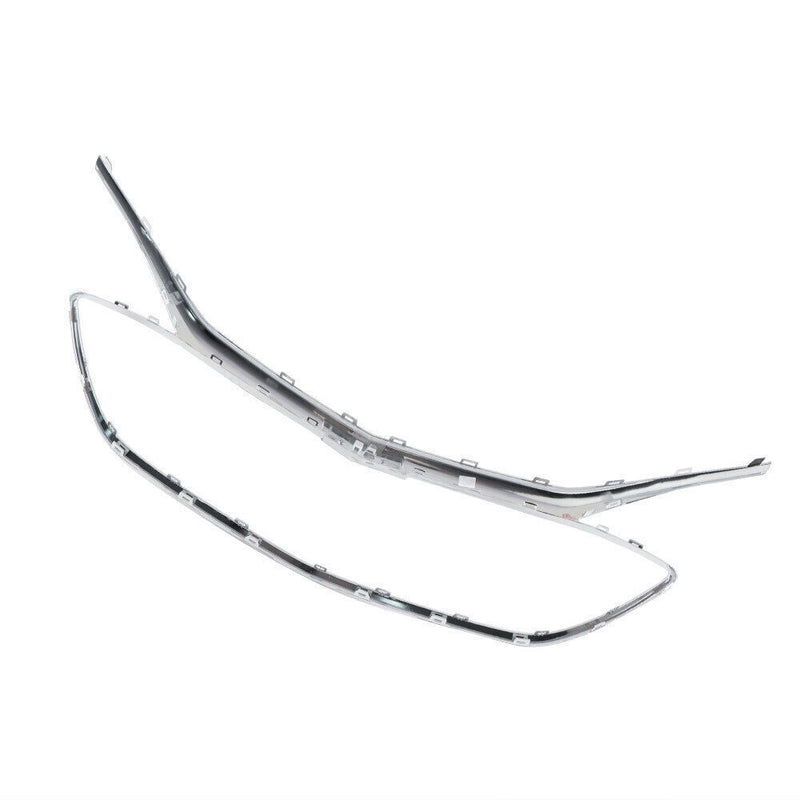 DURAFORCE Front Upper Grille Lower Grille For 2019-2023 Chevrolet Malibu Chrome
