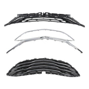 DURAFORCE Front Upper Grille Lower Grille For 2019-2023 Chevrolet Malibu Chrome