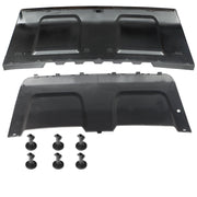 DURAFORCE Front+Rear Bumper Skid Plate Trim Cover For 2014-2017 Range Rover Sport