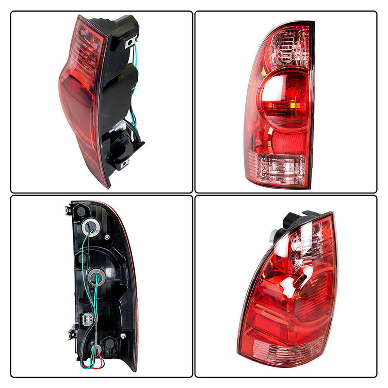 DURAFORCE Rear Tail Light Lamp For Toyota Tacoma 2005-2015 Left Side Assembly