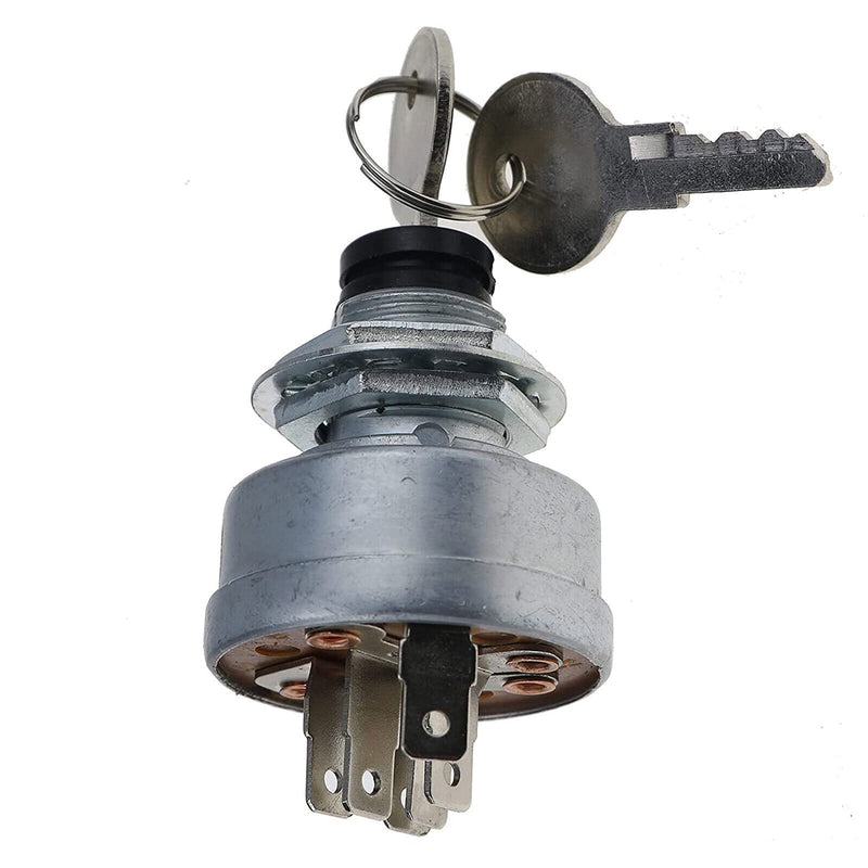 DURAFORCE Ignition Key Switch For John Deere 1505 1515 180 320 620 3215A 7200 7700 8500