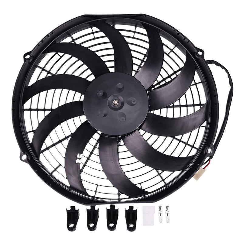 DURAFORCE New 30100469 Electric Puller Fan VA10-AP10/C-61S 12V/ Ø305mm (12in)