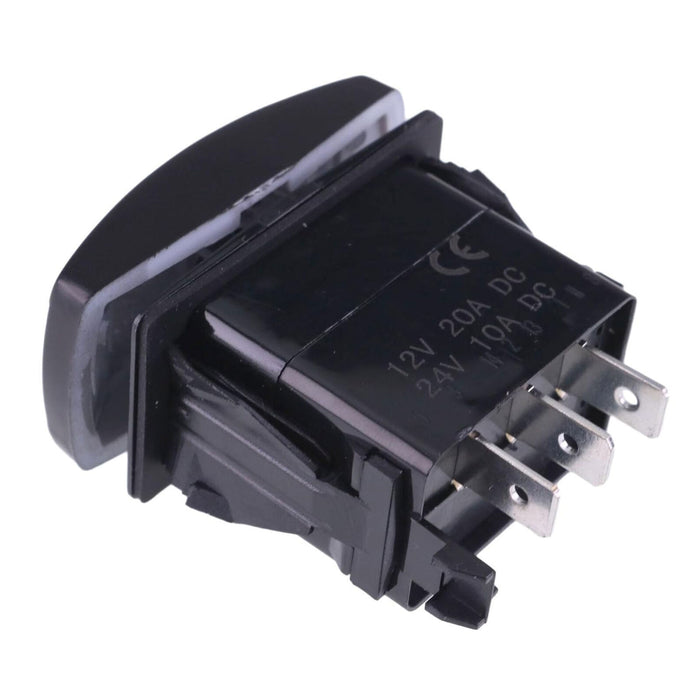 DURAFORCE New Rocker Switch 0409-068 For Arctic Cat Side x Side Winch Switch ATV UTV