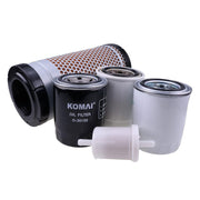 DURAFORCE Filter Kit Compatible with Kubota RTV1140CPX with D1105-E3 Engine