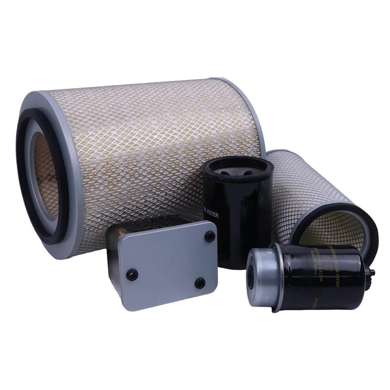 DURAFORCE Service Filter Kit Compatible with John Deere 710D To Eng. S/N 713823 Engine