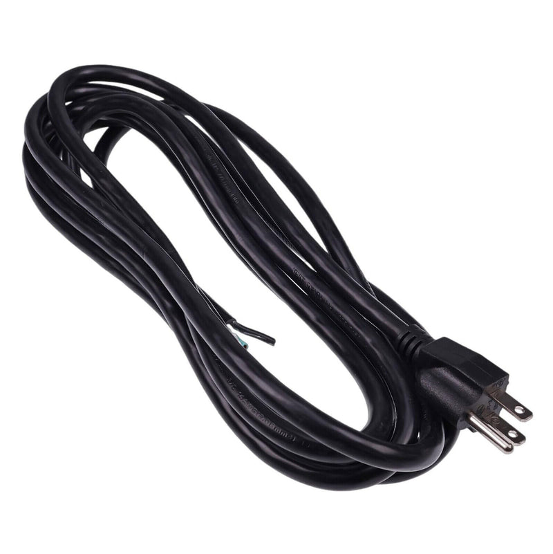 DURAFORCE Black 14 Gauge Power Cord 46740 For Ridgid 300 535 1215 1224 1822 Pipe Threading
