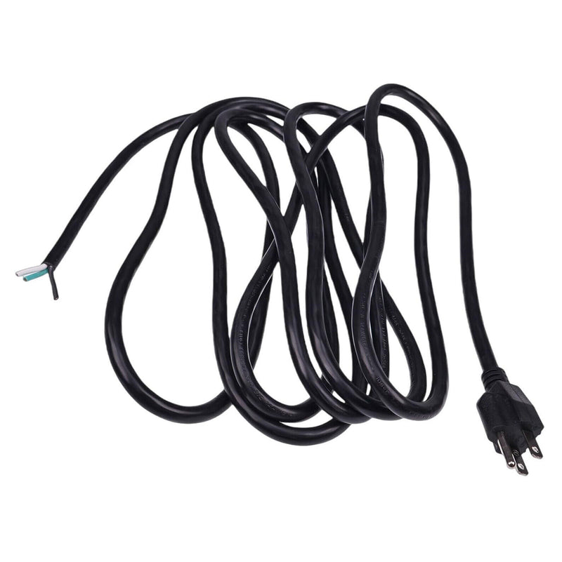 DURAFORCE Black 14 Gauge Power Cord 46740 For Ridgid 300 535 1215 1224 1822 Pipe Threading