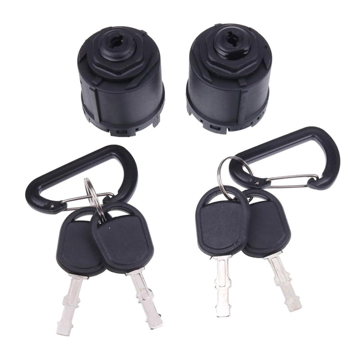 DURAFORCE 2PCS 5 Terminals 3 Positions Ignition Switch 430-706 with 2 Keys For AYP 140399