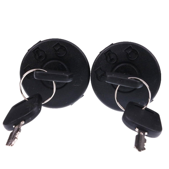 DURAFORCE 2PCS Ignition Switch 33-106 For Oregon Craftsman Murray Yard Man Yard Machines