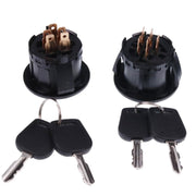 DURAFORCE 2PCS Ignition Switch 33-106 For Oregon Craftsman Murray Yard Man Yard Machines
