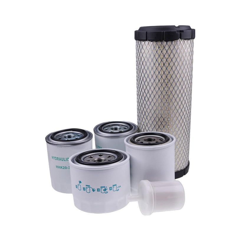 DURAFORCE Maintenance Filter Kit 77700-01820 Compatible with Kubota RTV1100 (S/N <31002)