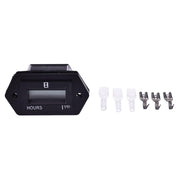 DURAFORCE Black Hours Timer 1731185SM Compatible with Briggs and Stratton Models