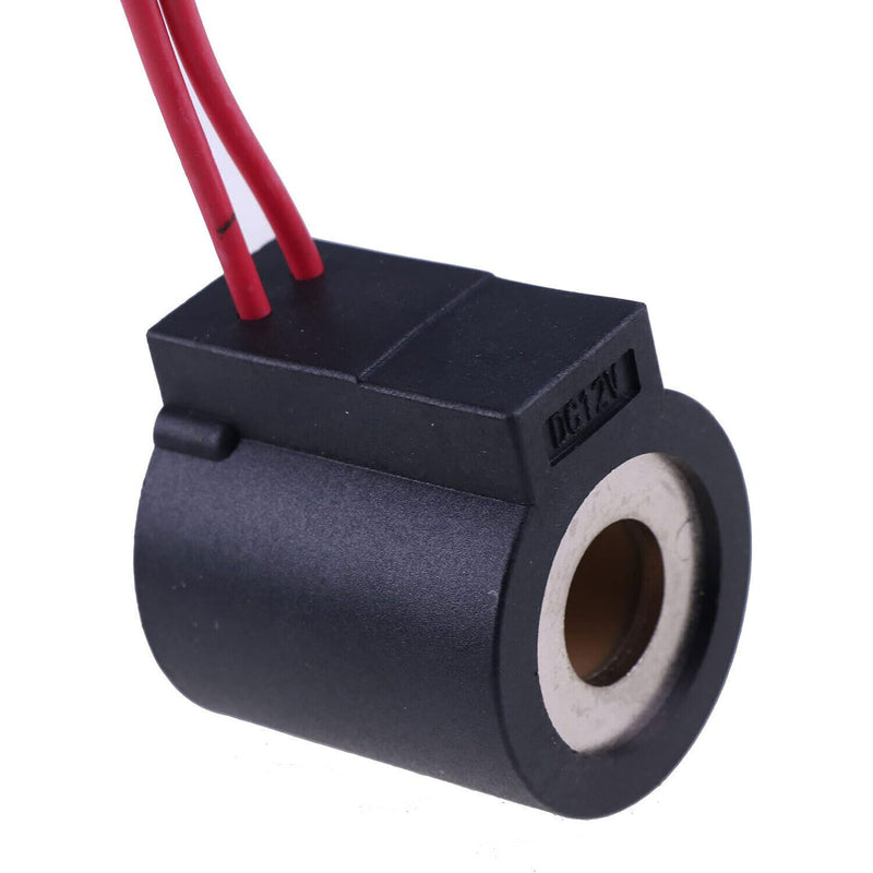 DURAFORCE 12V DC 1/2" Hole 16 Watts Solenoid Valve Coil 10238-66