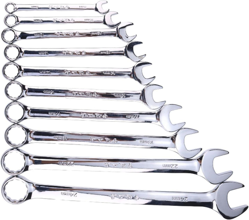DURAFORCE 14PCS Full Polished Combination Wrench Set TY19976 for John Deere Models