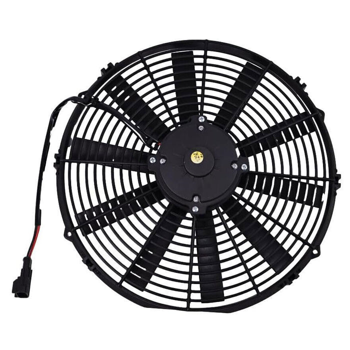 DURAFORCE 12V 1274 CFM Puller Fan 30101509 with 10 14In Straight Blade