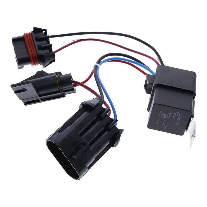 DURAFORCE 6669415 Fuel Timer Solenoid Compatible With Bobcat Excavator,Skid Steer Loader