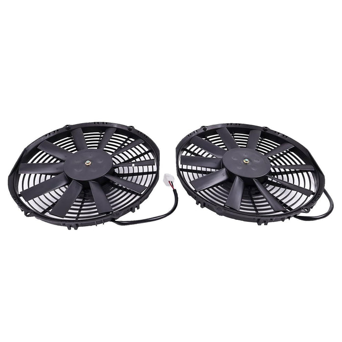 DURAFORCE 2X 30101522 Puller Fan 12" Medium Profile