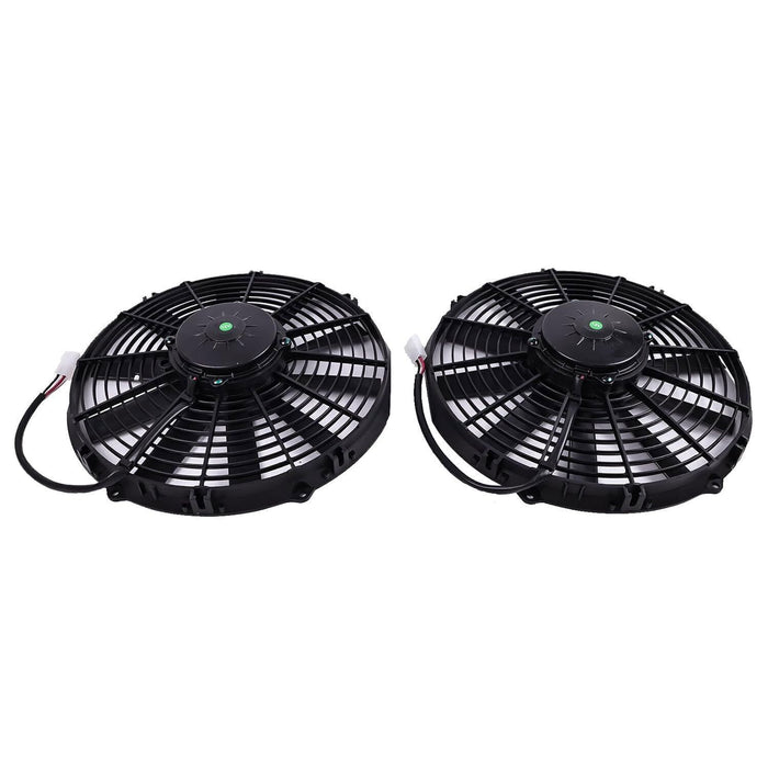 DURAFORCE 2X 30101522 Puller Fan 12" Medium Profile