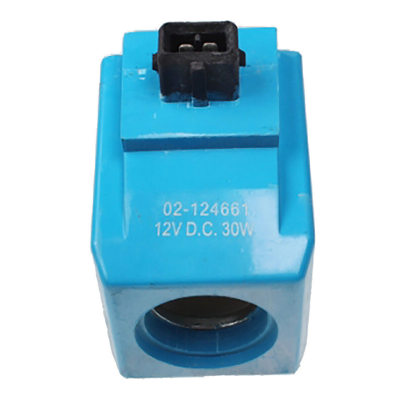 DURAFORCE 477/00824 02124661 Solenoid Coil Fit Eaton Vickers 12V 30W For JCB 3CX