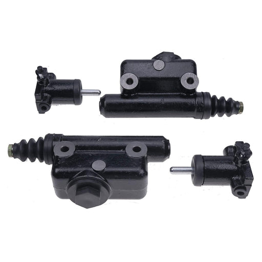 DURAFORCE 2X L25419 Brake Master & Slave Cylinder Kits Compatible with Case 430 470 480