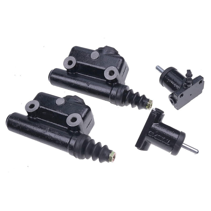 DURAFORCE 2X L25419 Brake Master & Slave Cylinder Kits Compatible with Case 430 470 480