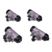 DURAFORCE 4PCS Rear Wheel Brake Cylinder 43092-1053 For Kawasaki Mule 4000 4010 3000 3010