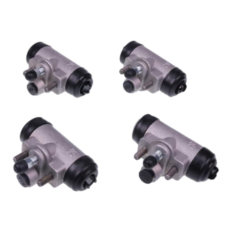 DURAFORCE 4PCS Rear Wheel Brake Cylinder 43092-1053 For Kawasaki Mule 4000 4010 3000 3010
