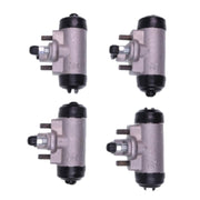 DURAFORCE 4PCS Rear Wheel Brake Cylinder 43092-1053 For Kawasaki Mule 4000 4010 3000 3010