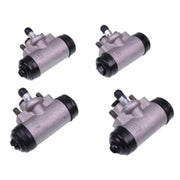 DURAFORCE 4PCS Rear Wheel Brake Cylinder 43092-1053 For Kawasaki Mule 4000 4010 3000 3010