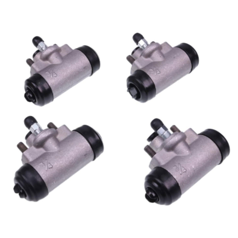 DURAFORCE 4PCS Rear Wheel Brake Cylinder 43092-1053 For Kawasaki Mule 4000 4010 3000 3010